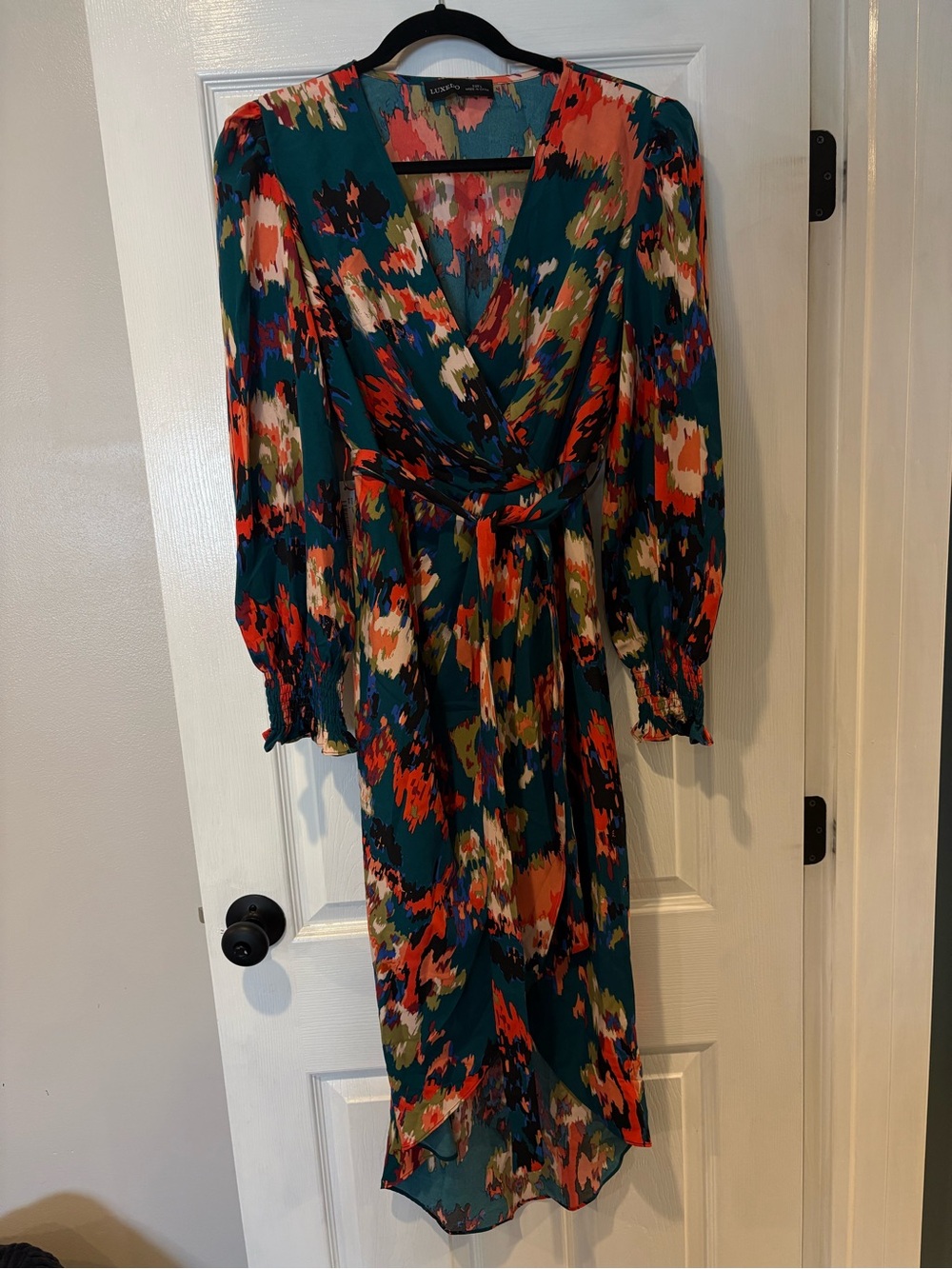 Tags on! Multi-Color Tulip Dress